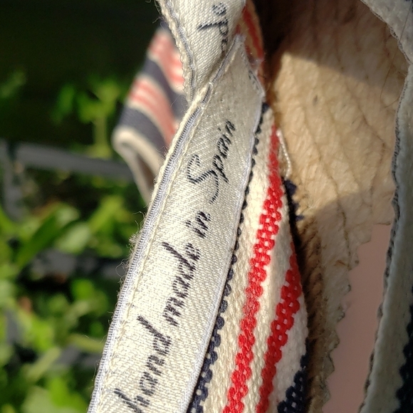 LARA ESPADRILLE Red White Blue 37 - Picture 3 of 8